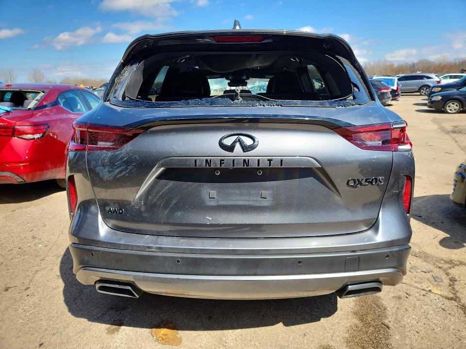 47522486 :رقم المزاد ، 3PCAJ5FB3PF118515 vin ، 2023 Infiniti Qx50 مزاد بيع