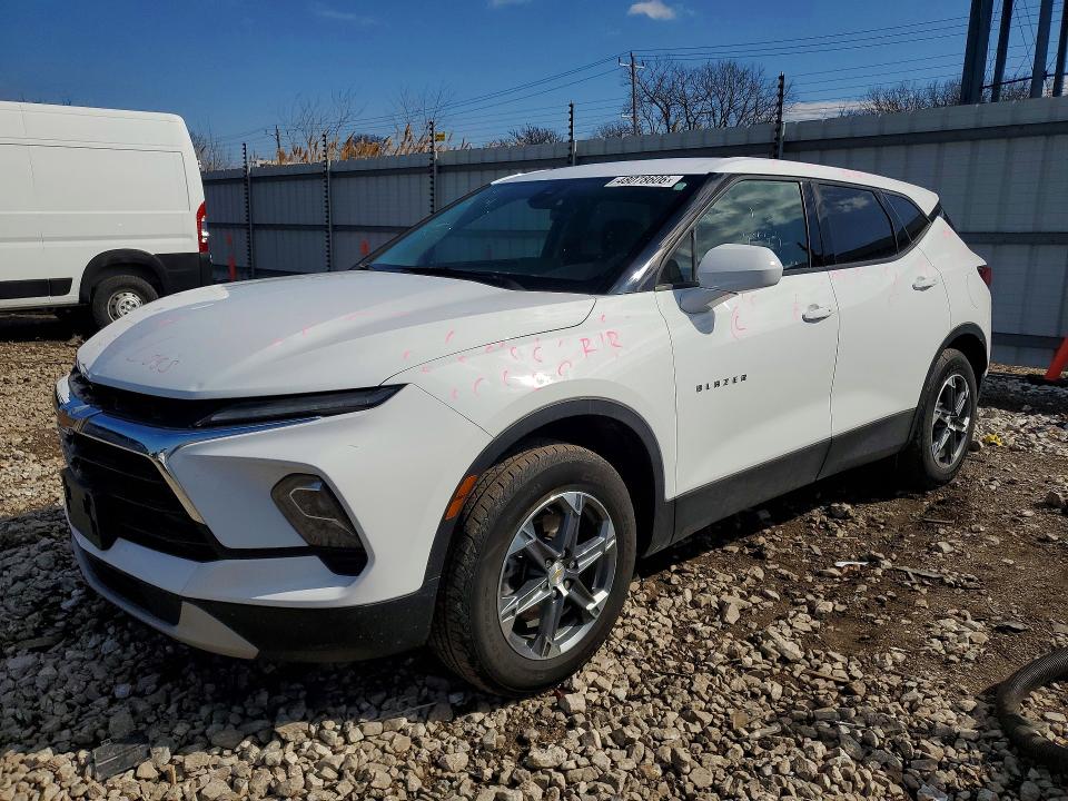 48078606 :رقم المزاد ، 3GNKBCR48RS205556 vin ، 2024 Chevrolet Blazer مزاد بيع
