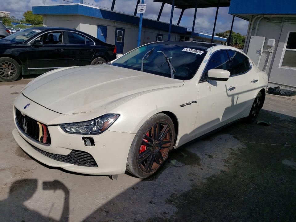 45963896 :رقم المزاد ، ZAM57RTA9E1086058 vin ، 2014 Maserati Ghibli مزاد بيع