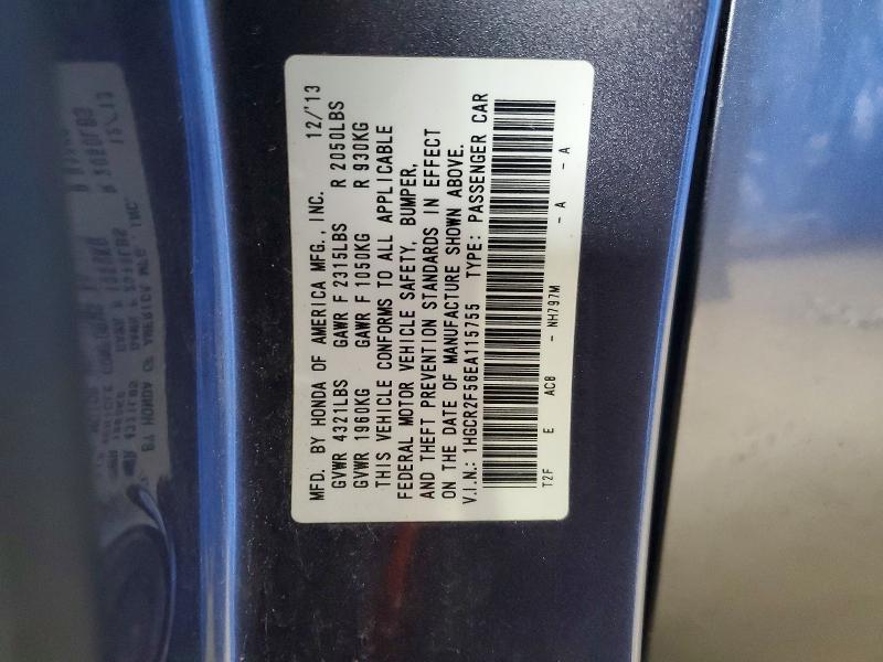 Aukcja sprzedaży 2014 Honda Accord, vin: 1HGCR2F56EA115755, numer aukcji: 42066886