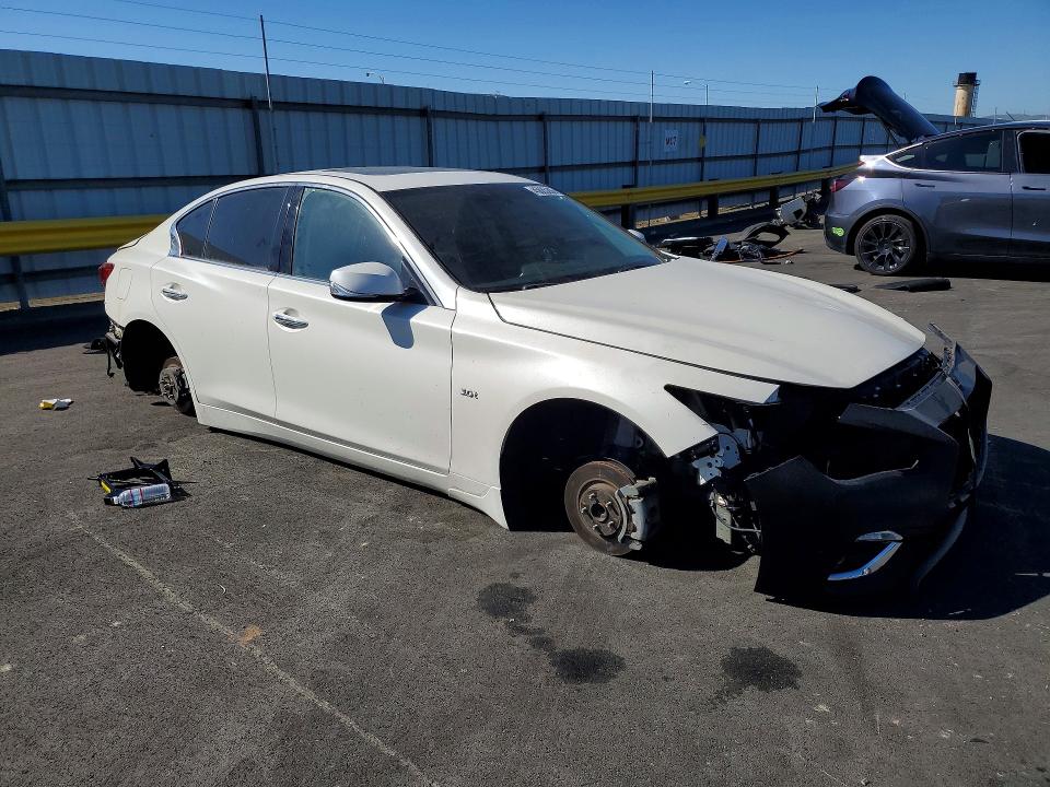 2019 Infiniti Q50 მანქანა იყიდება აუქციონზე, vin: JN1EV7AP6KM543279, აუქციონის ნომერი: 45885286
