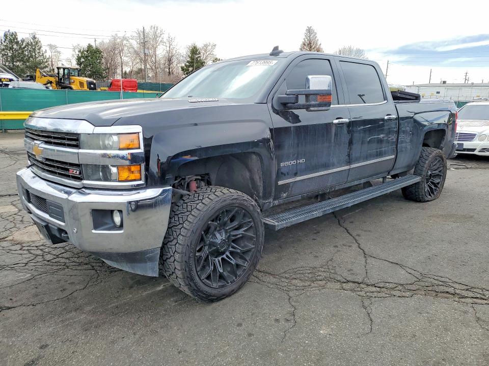 77613995 :رقم المزاد ، 1GC1KWE87FF634802 vin ، 2015 Chevrolet Silverado مزاد بيع