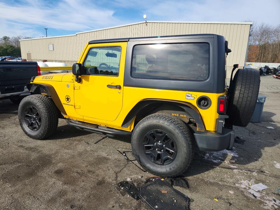 Aukcja sprzedaży 2015 Jeep Wrangler, vin: 1C4AJWAGXFL653765, numer aukcji: 47458116