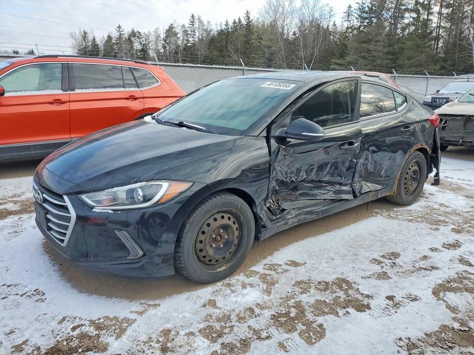 2017 Hyundai Elantra მანქანა იყიდება აუქციონზე, vin: KMHD84LF3HU174176, აუქციონის ნომერი: 46109366