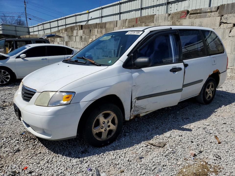 2001 Mazda Mpv მანქანა იყიდება აუქციონზე, vin: JM3LW28G110209233, აუქციონის ნომერი: 47226706