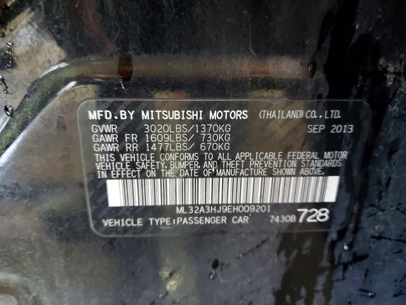Продаж на аукціоні авто 2014 Mitsubishi Mirage, vin: ML32A3HJ9EH009201, номер лоту: 47267826