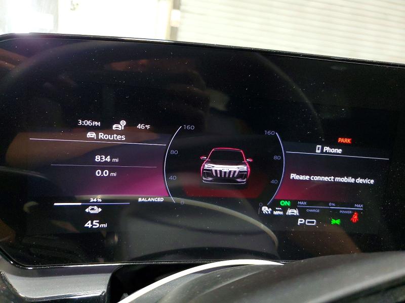 45457896 :رقم المزاد ، WA135BGF7SA072566 vin ، 2025 Audi Sq6 E-tron مزاد بيع