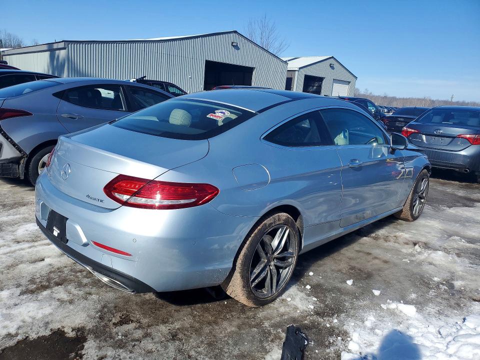 2018 Mercedes-benz C მანქანა იყიდება აუქციონზე, vin: WDDWJ4KB4JF616348, აუქციონის ნომერი: 79523165