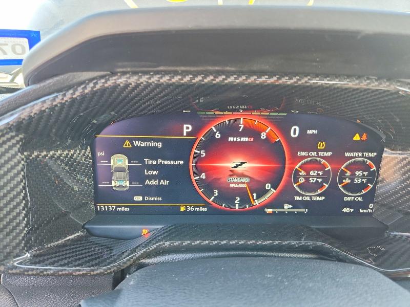 2024 Nissan Z მანქანა იყიდება აუქციონზე, vin: JN1BZ4CHXRM361915, აუქციონის ნომერი: 46493766