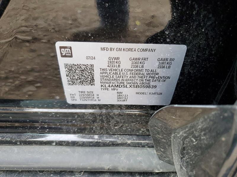 Aukcja sprzedaży 2025 Buick Encore Gx, vin: KL4AMDSLXSB059839, numer aukcji: 47428856