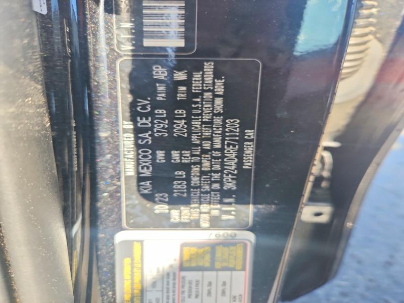 Продаж на аукціоні авто 2024 Kia Forte, vin: 3KPF24AD4RE711203, номер лоту: 46749056