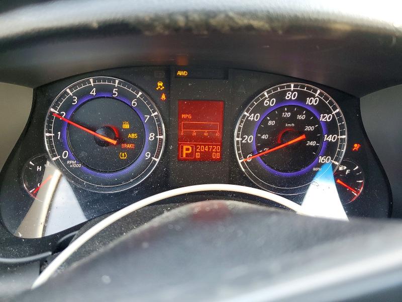 79697525 :رقم المزاد ، JNKAJ09F88M361472 vin ، 2008 Infiniti Ex35 مزاد بيع