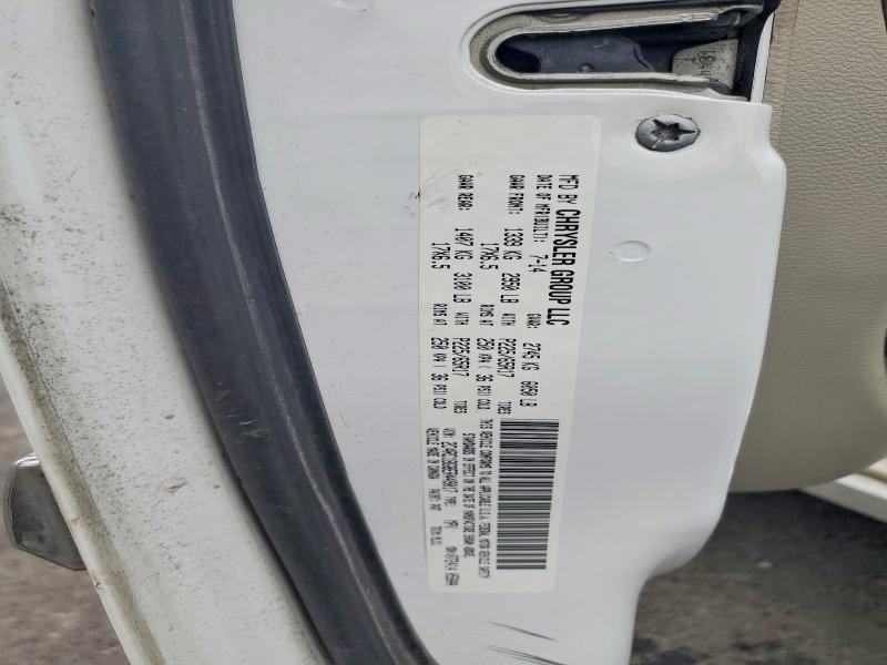 Продажа на аукционе авто 2014 Chrysler Town & Country, vin: 2C4RC1BG8ER449017, номер лота: 46763156