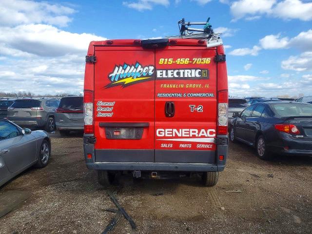 47021876 :رقم المزاد ، 3C6TRVAG7JE150344 vin ، 2018 Ram Promaster 1500 مزاد بيع