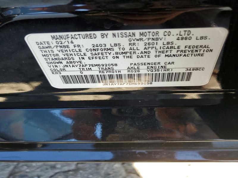 Aukcja sprzedaży 2014 Infiniti Q50 Hybrid, vin: JN1AV7AP7EM692058, numer aukcji: 46022036
