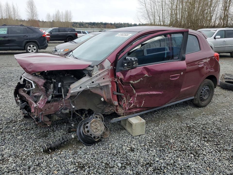 Aukcja sprzedaży 2019 Mitsubishi Mirage, vin: ML32A3HJ5KH009403, numer aukcji: 41952506