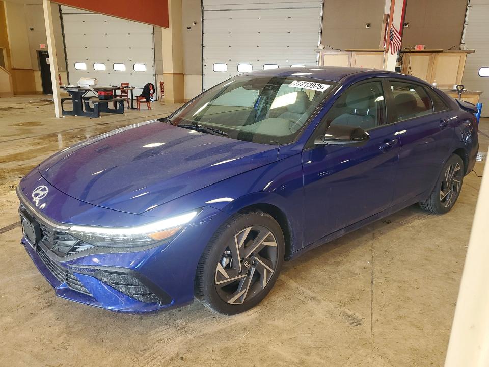 2025 Hyundai Elantra მანქანა იყიდება აუქციონზე, vin: KMHLM4DG2SU996022, აუქციონის ნომერი: 77213925