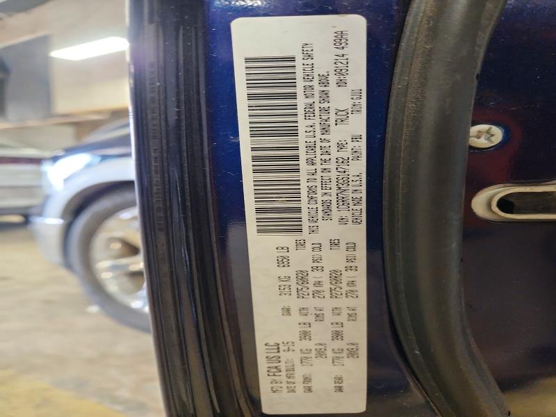 46091586 :رقم المزاد ، 1C6RR7NM3GS147162 vin ، 2016 Ram 1500 مزاد بيع