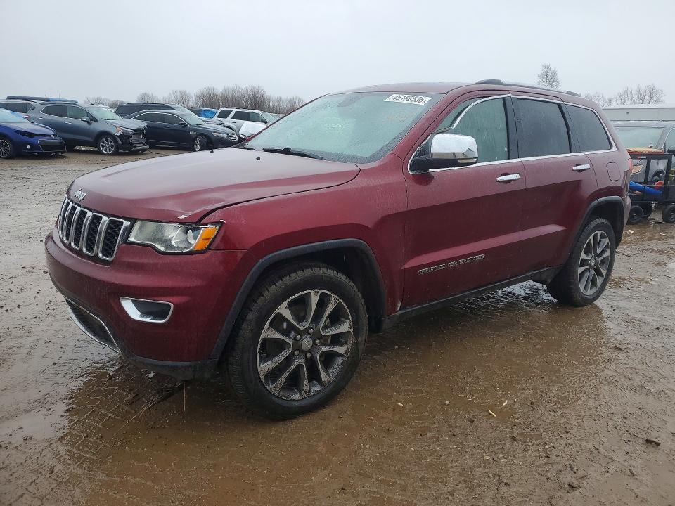 Продаж на аукціоні авто 2018 Jeep Grand Cherokee, vin: 1C4RJFBG4JC378811, номер лоту: 46188536