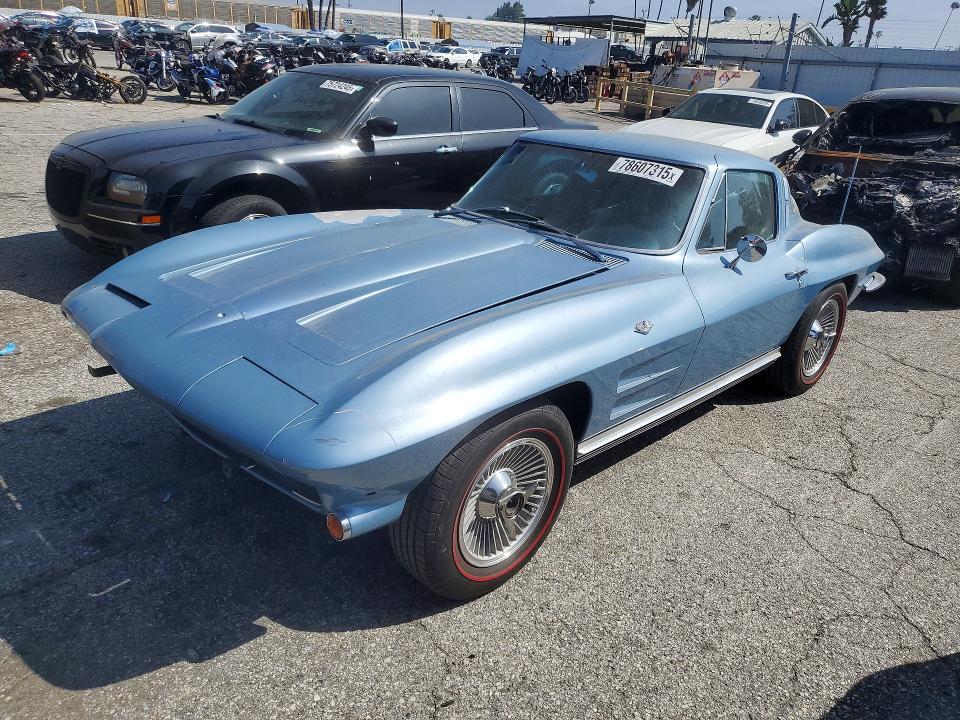78607315 :رقم المزاد ، 40837S120838 vin ، 1964 Chev Corvette مزاد بيع
