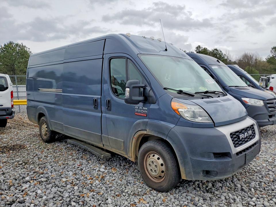 2020 Ram Promaster 3500 მანქანა იყიდება აუქციონზე, vin: 3C6URVJG5LE143724, აუქციონის ნომერი: 77084835