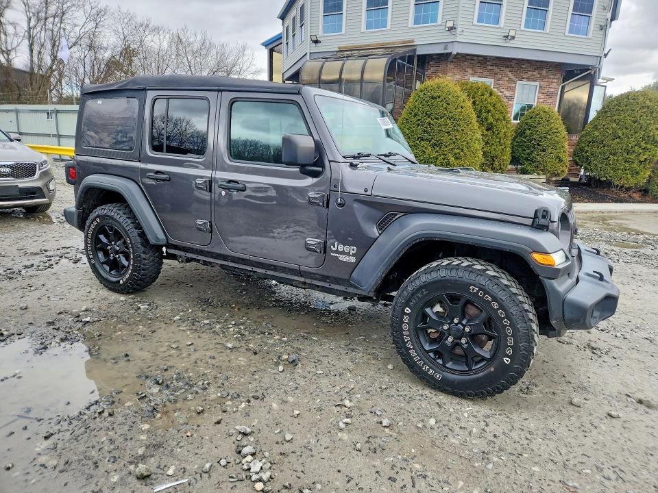 47893876 :رقم المزاد ، 1C4HJXDG0KW666775 vin ، 2019 Jeep Wrangler Unlimited مزاد بيع