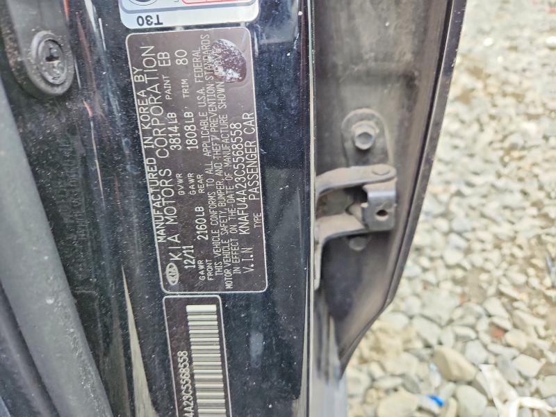 Aukcja sprzedaży 2012 Kia Forte, vin: KNAFU4A23C5568558, numer aukcji: 79013535