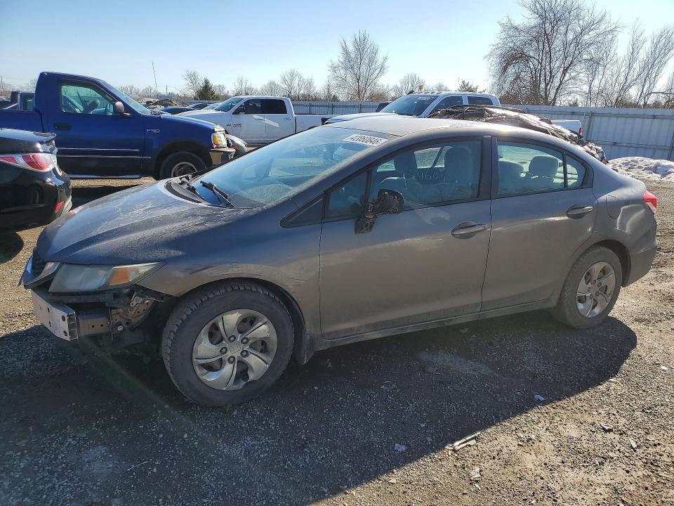 Aukcja sprzedaży 2013 Honda Civic, vin: 2HGFB2F47DH001255, numer aukcji: 42060646