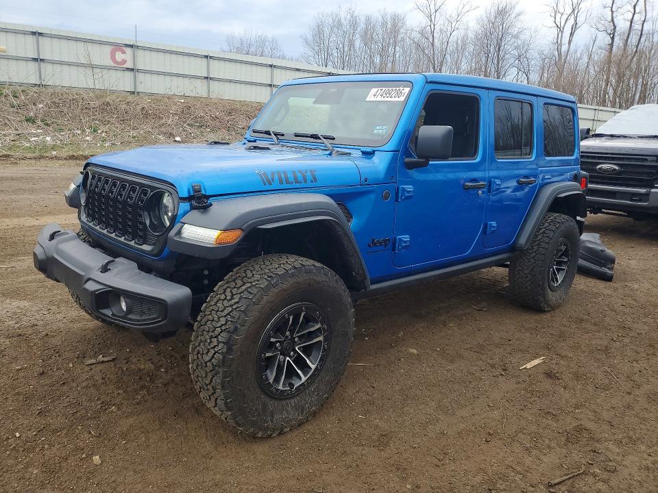 2025 Jeep Wrangler მანქანა იყიდება აუქციონზე, vin: 1C4RJXDN8SW658734, აუქციონის ნომერი: 47499286