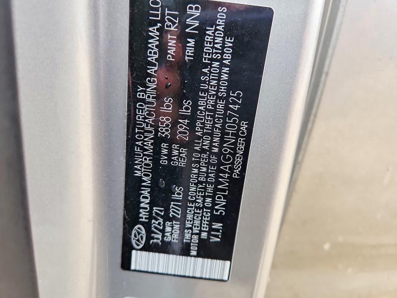 Auction sale of the 2022 Hyundai Elantra, vin: 5NPLM4AG9NH057425, lot number: 79524025