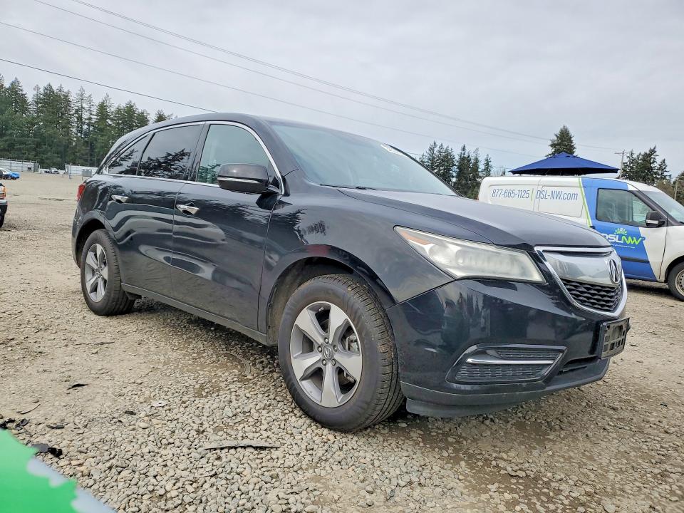 47604736 :رقم المزاد ، 5FRYD4H22FB008551 vin ، 2015 Acura Mdx مزاد بيع