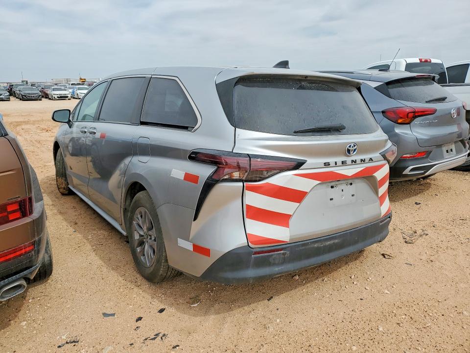 76714775 :رقم المزاد ، 5TDKRKEC9PS165808 vin ، 2023 Toyota Sienna مزاد بيع