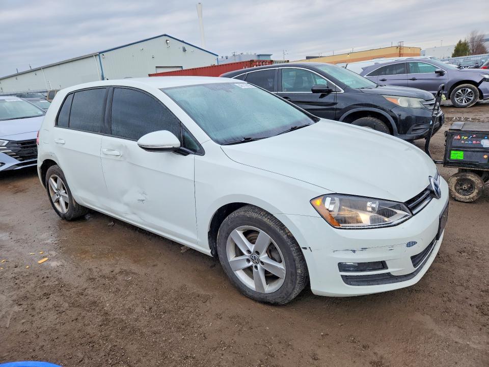 2017 Volkswagen Golf მანქანა იყიდება აუქციონზე, vin: 3VW217AU2HM003066, აუქციონის ნომერი: 46119106