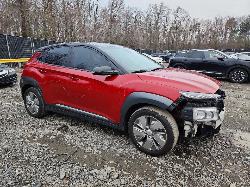 Продажа на аукционе авто 2021 Hyundai Kona Electric, vin: KM8K23AG3MU116853, номер лота: 46351096
