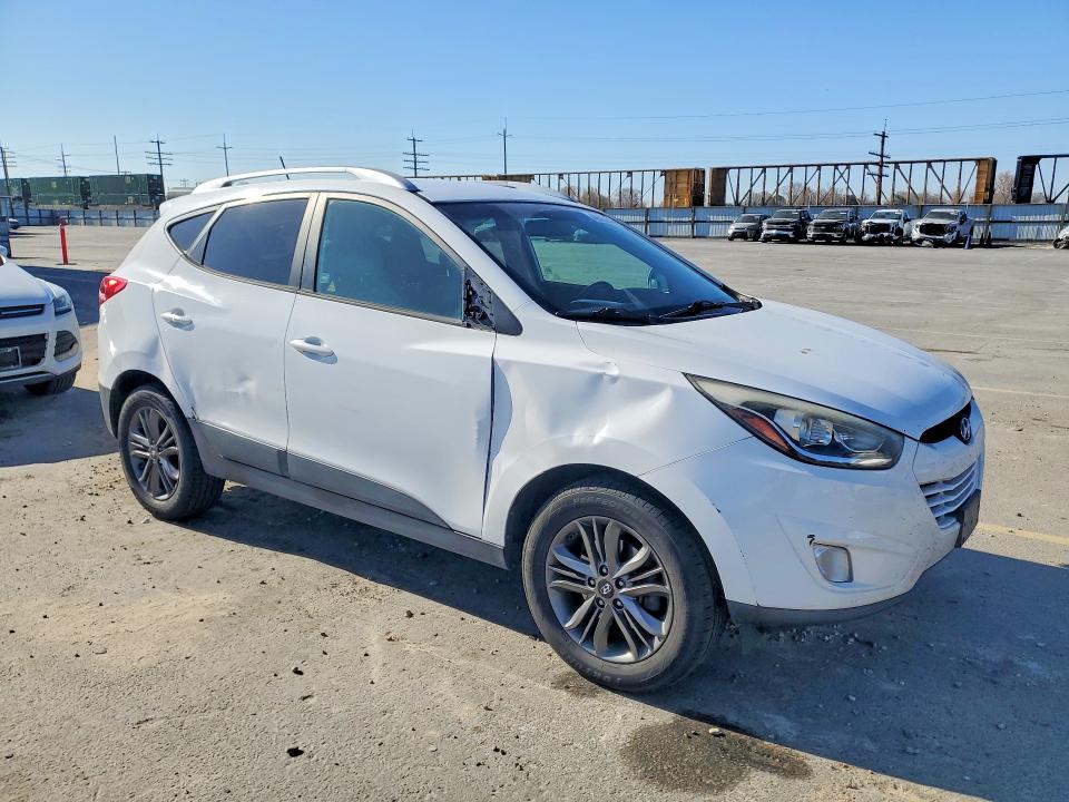 2014 Hyundai Tucson მანქანა იყიდება აუქციონზე, vin: KM8JU3AG0EU907431, აუქციონის ნომერი: 46523086