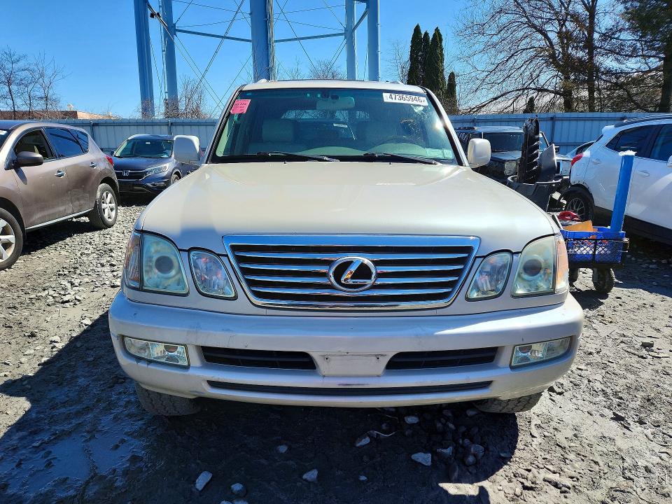 2006 Lexus Lx 470 მანქანა იყიდება აუქციონზე, vin: JTJHT00W064018656, აუქციონის ნომერი: 47365946