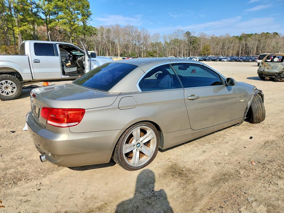 2007 Bmw 335 მანქანა იყიდება აუქციონზე, vin: WBAWL73537PX46684, აუქციონის ნომერი: 79572085