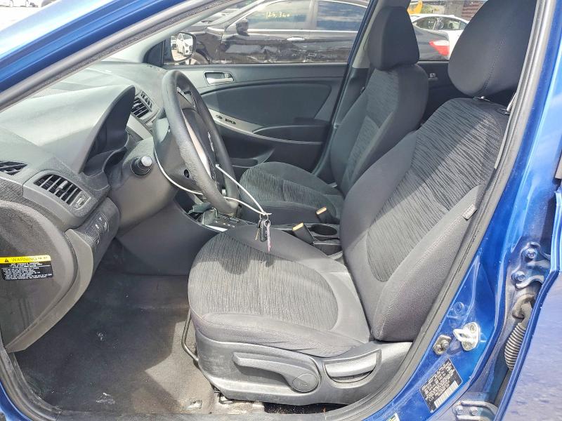 45752836 :رقم المزاد ، KMHCT5AE3GU257616 vin ، 2016 Hyundai Accent مزاد بيع