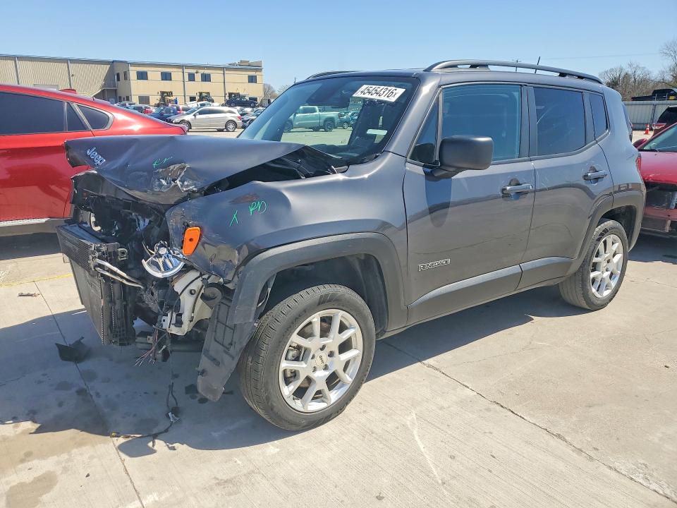 Продажа на аукционе авто 2022 Jeep Renegade, vin: ZACNJDB12NPN98350, номер лота: 45454316