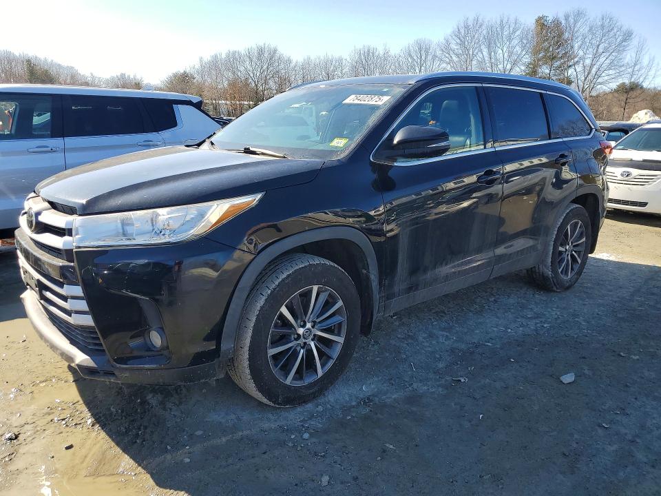 Aukcja sprzedaży 2019 Toyota Highlander, vin: 5TDJZRFH0KS621962, numer aukcji: 78402875