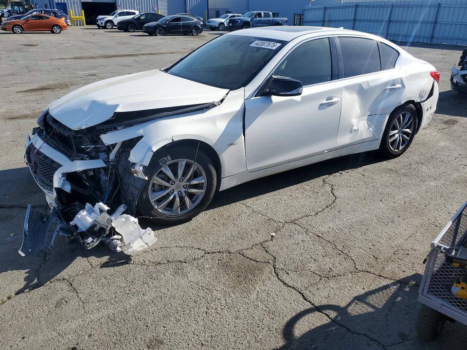 42007676 :رقم المزاد ، JN1CV7AP7HM641852 vin ، 2017 Infiniti Q50 مزاد بيع