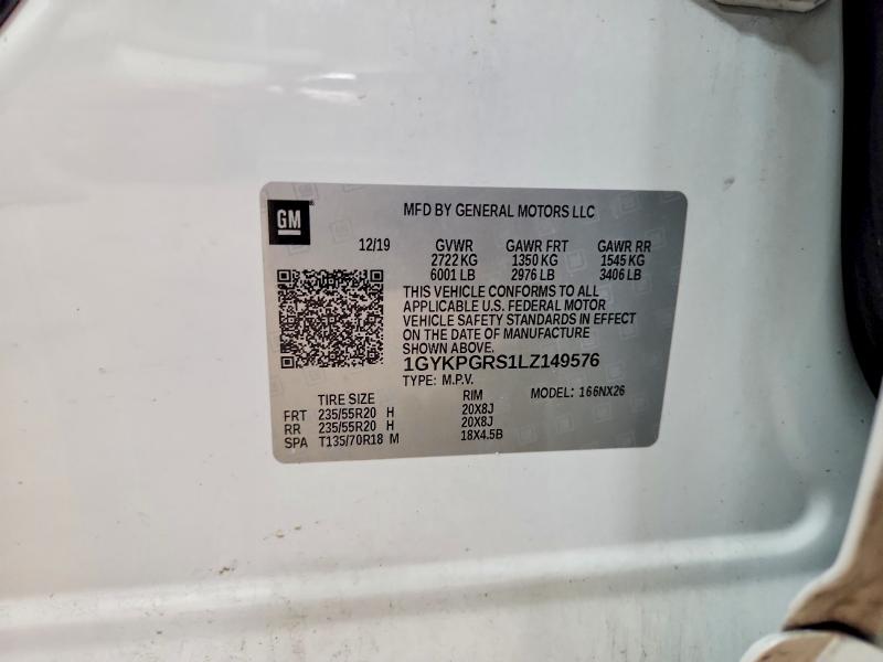 Продаж на аукціоні авто 2020 Cadillac Xt6, vin: 1GYKPGRS1LZ149576, номер лоту: 46504686
