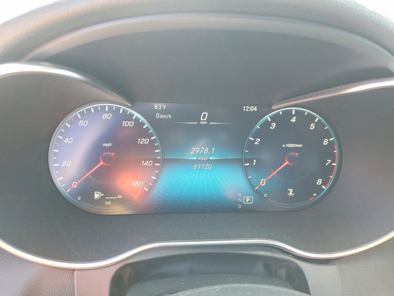2021 Mercedes-benz C მანქანა იყიდება აუქციონზე, vin: W1KWF8DB2MR625493, აუქციონის ნომერი: 79707805