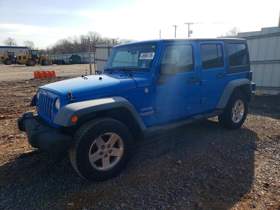 2011 Jeep Wrangler Unlimited მანქანა იყიდება აუქციონზე, vin: 1J4BA3H15BL550164, აუქციონის ნომერი: 45694176