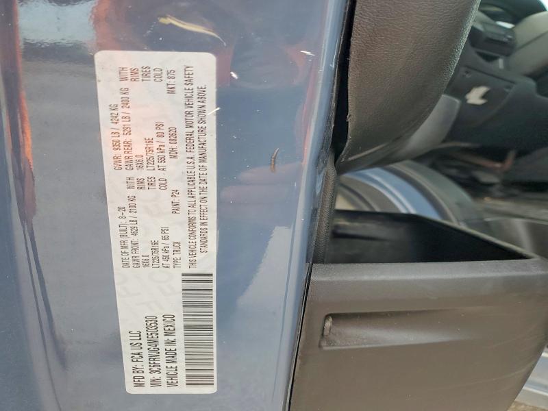 Aukcja sprzedaży 2021 Ram Promaster 3500, vin: 3C6FRVJG4ME503530, numer aukcji: 79911155