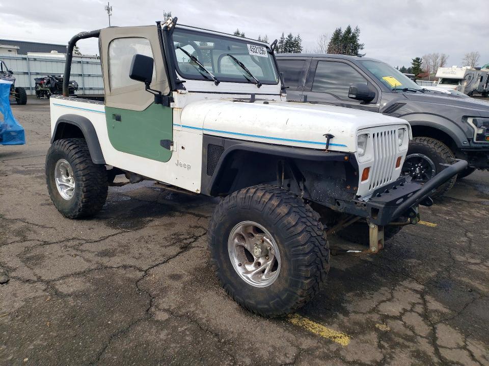45521256 :رقم المزاد ، 2J4FY19P9NJ537450 vin ، 1992 Jeep Wrangler / Yj مزاد بيع