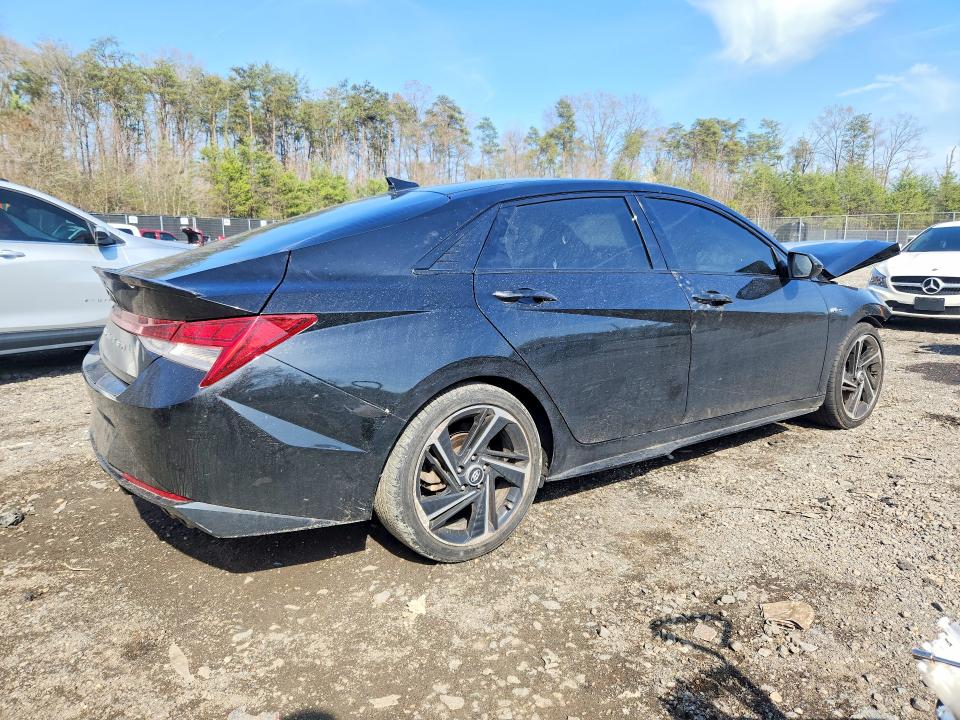 2023 Hyundai Elantra მანქანა იყიდება აუქციონზე, vin: KMHLR4AF6PU527097, აუქციონის ნომერი: 48214126