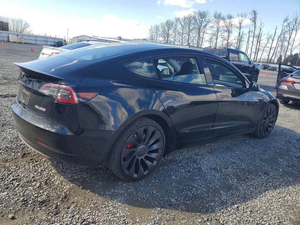 2023 Tesla Model 3 მანქანა იყიდება აუქციონზე, vin: 5YJ3E1EC2PF709497, აუქციონის ნომერი: 47430166