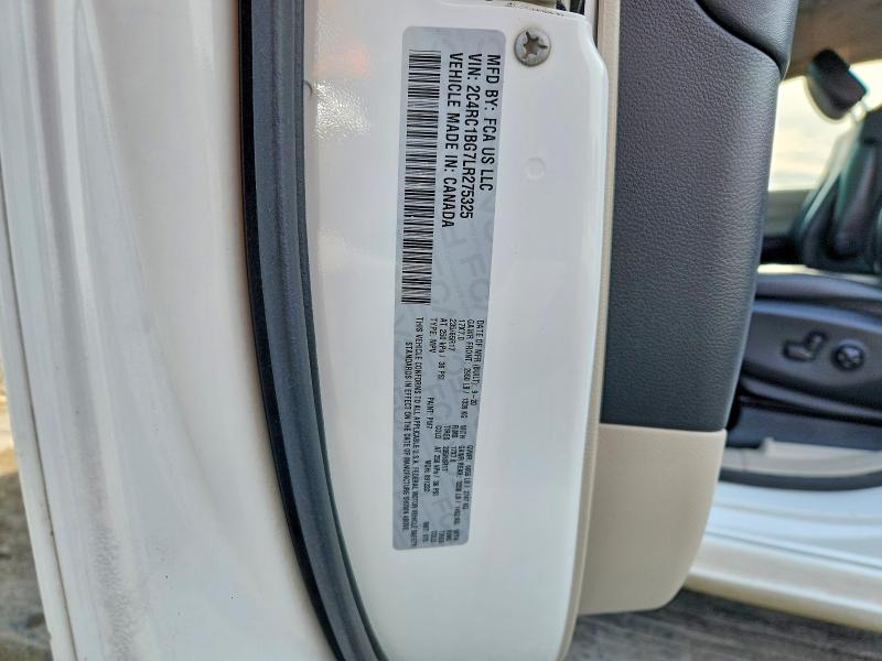Продаж на аукціоні авто 2020 Chrysler Pacifica, vin: 2C4RC1BG7LR275325, номер лоту: 46579236