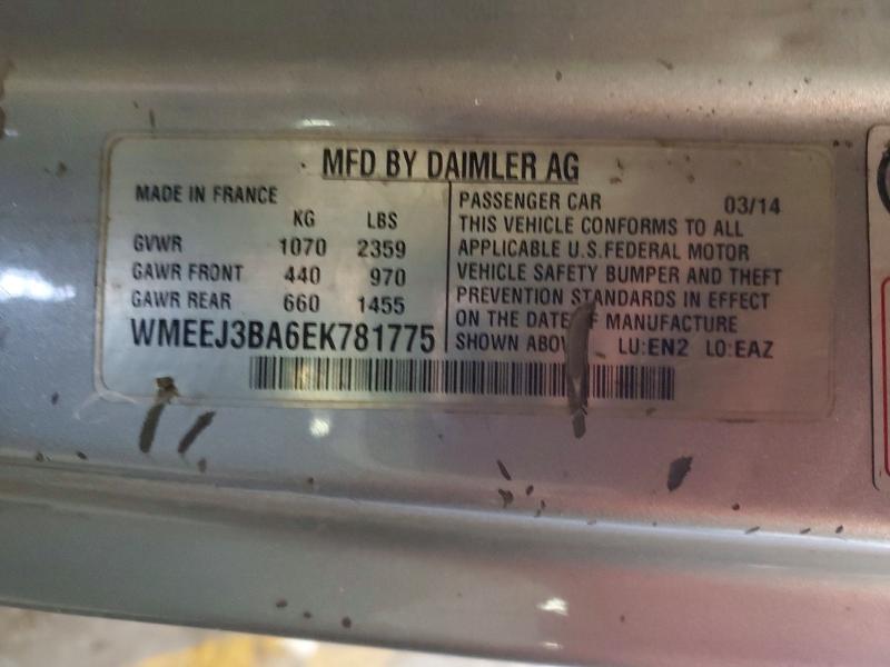Продаж на аукціоні авто 2014 Smart Fortwo, vin: WMEEJ3BA6EK781775, номер лоту: 46330146